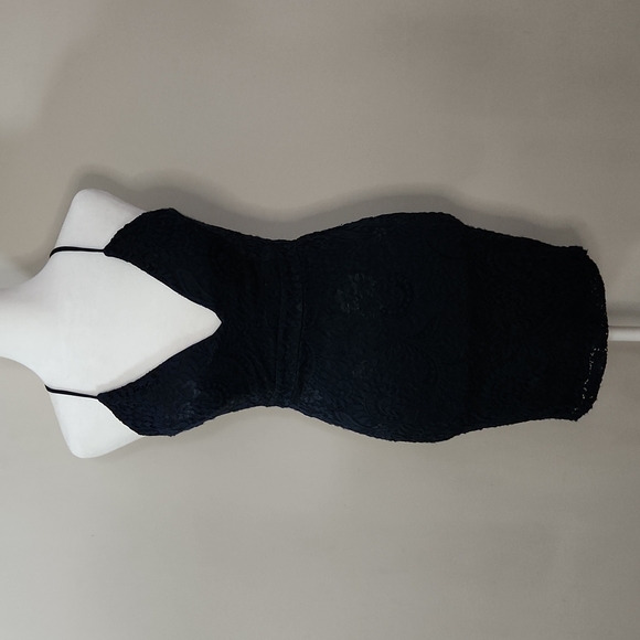 Emerald Sundae Lace Cutout Mini Dress - Picture 1 of 12